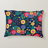 装飾花と離れ柄–48675 アクセントクッション (裏面)