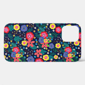 装飾花と離れ柄–48675 Case-Mate iPhoneケース (裏面 (横))