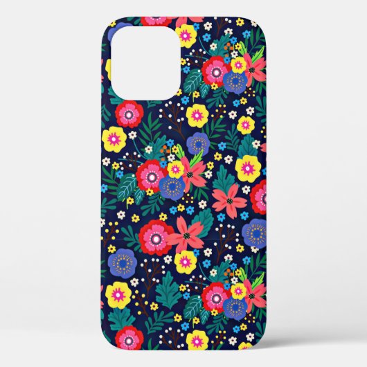 装飾花と離れ柄–48675 Case-Mate iPhoneケース (裏面)