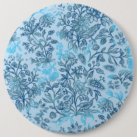 装飾花15 缶バッジ (正面)