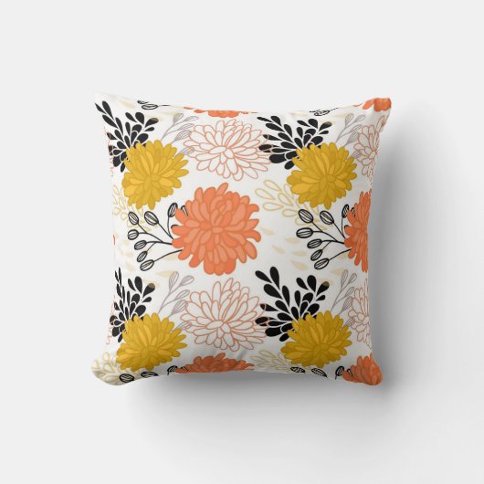 装飾花 クッション (正面)