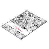 装飾花 ノートブック (左側)