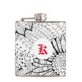 装飾花 フラスク (正面)