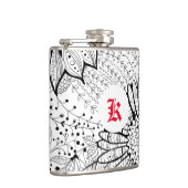 装飾花 フラスク (右)