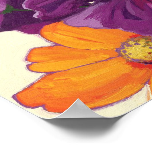 装飾花 ポスター (角)