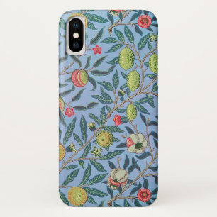 装飾芸術フルーツウィリアム・モリス模様 iPhone X ケース