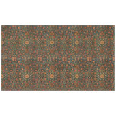 装飾芸術フローラ花つる植物ピンクグリーン テーブルクロス (正面(横))