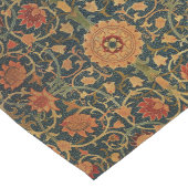 装飾芸術フローラ花つる植物ピンクグリーン ロングテーブルランナー (コーナー)