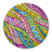 装飾芸術的デザイン引出しノブ – SRF セラミックノブ (正面)