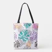 装飾葉トテバッグ トートバッグ (裏面)