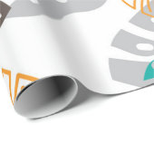 装飾葉包装紙 ラッピングペーパー (ロールコーナー)