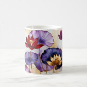 装飾蓮の花デザイン#1 モーフィングマグカップ (中央)