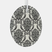 装飾要素、フリーハンドシームレススケッチ。 ガラスオーナメント (正面右)