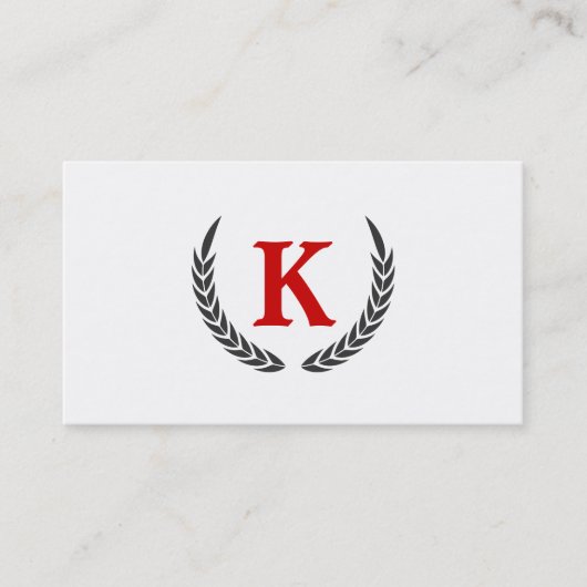 装飾要素 名刺 (正面)