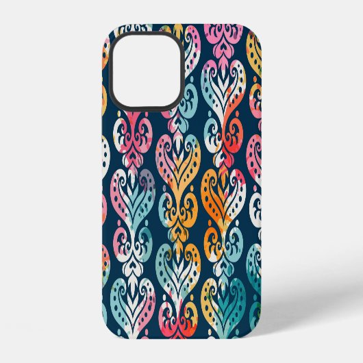 装飾要素、汎用性の高いパターンデザイン。 iPhoneケース (裏面)