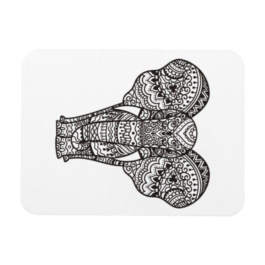 装飾象スタイル マグネット (横)