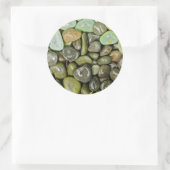 装飾造園岩 ラウンドシール (バッグ)