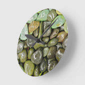 装飾造園岩 ラウンド壁時計 (傾斜)