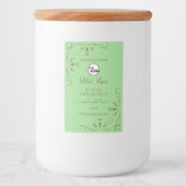 装飾金ゴールドコーナーSage製品ラベルのロゴ フードラベル (正面)