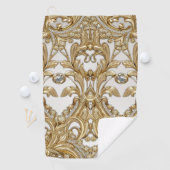 装飾金ゴールドゴルフタオル ゴルフタオル (インサイチュ)