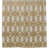 装飾金ゴールドシャワーカーテン シャワーカーテン (正面)