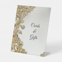 装飾金ゴールドテーブルトップシンボルや象徴 台座サイン