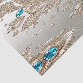 装飾金ゴールドブルーストーンズティッシュペーパー 薄葉紙 (詳細)