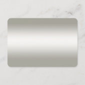 装飾金ゴールドブルーストーン詳細エンクロージャカード エンクロージャーカード (裏面)