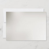 装飾金ゴールド日付の保存 セーブザデート (裏面)