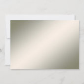 装飾金ゴールド白フローラ日付の保存 セーブザデート (裏面)