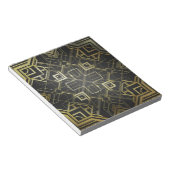 装飾金ゴールド ノートパッド (アングル)