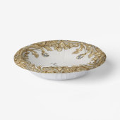 装飾金ゴールド ペーパーボウル (傾斜あり)