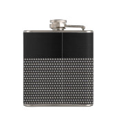 装飾金属ルックモノグラムフラスコ フラスク (裏面)