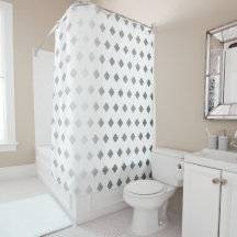 装飾銀灰色ホワイトダイヤモンドパターン