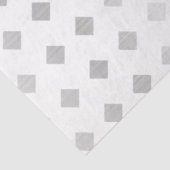 装飾銀灰色ホワイトダイヤモンドパターン 薄葉紙 (詳細)