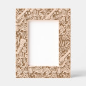 装飾音楽エレガント楽器のパターン レーザー彫刻フレーム (正面)