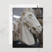 装飾馬頭 ポストカード (正面/裏面)
