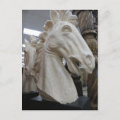 装飾馬頭 ポストカード (正面)