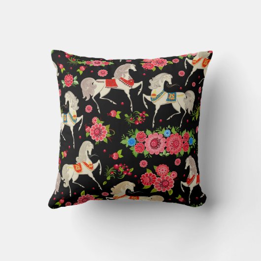 装飾馬 クッション (裏面)