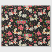 装飾馬 ラッピングペーパー (フラット)