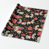 装飾馬 ラッピングペーパー (アンロールド)