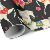 装飾馬 ラッピングペーパー (ロールコーナー)