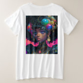 装飾騎士 プラスサイズTシャツ (デザイン裏面)