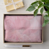 装飾魅力的ピンクデカップティーポットデザイン 薄葉紙 (ギフト)