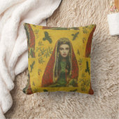 装飾魔女投げクッション クッション (ブランケット)