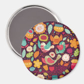 装飾鳥 マグネット (正面/裏面)