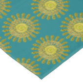 装飾黄金の太陽のシンボル テーブルクロス (アングル)