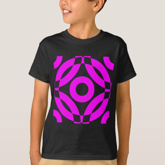 装飾02 – マゼンタ Tシャツ (正面)