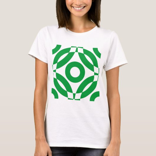 装飾02 – 草の緑 Tシャツ (正面)