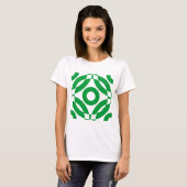 装飾02 – 草の緑 Tシャツ (正面フル)